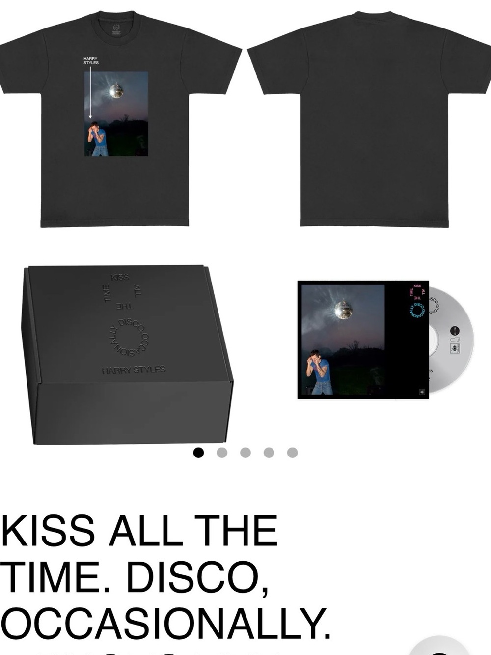 KISS ALL THE TIME. DISCO, OCCASIONALLY. – PHOTO TEE + CD BOX SET